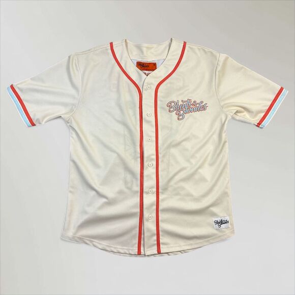 Blunts & Blondes Jersey Short Sleeve Embroidered Official Merch EDM Size Med - Picture 2 of 7